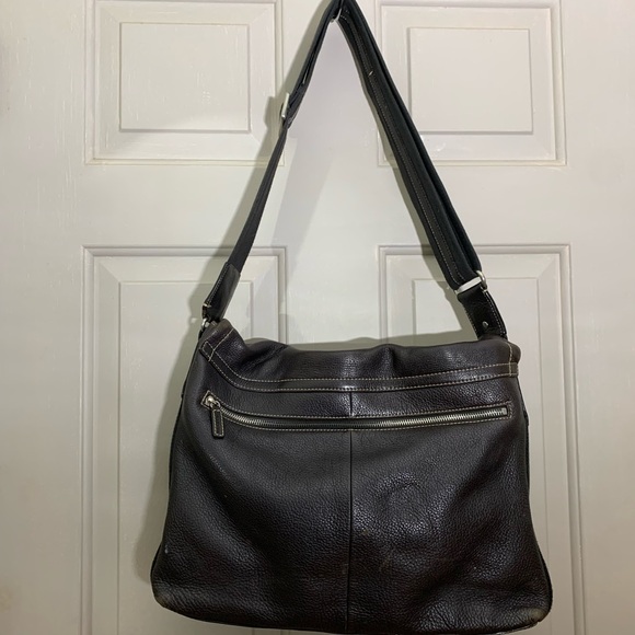 Bomber Jacket Expandable Laptop Messenger Bag - Picture 3 of 11